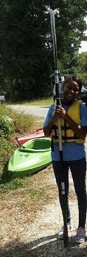 I went kayaking 